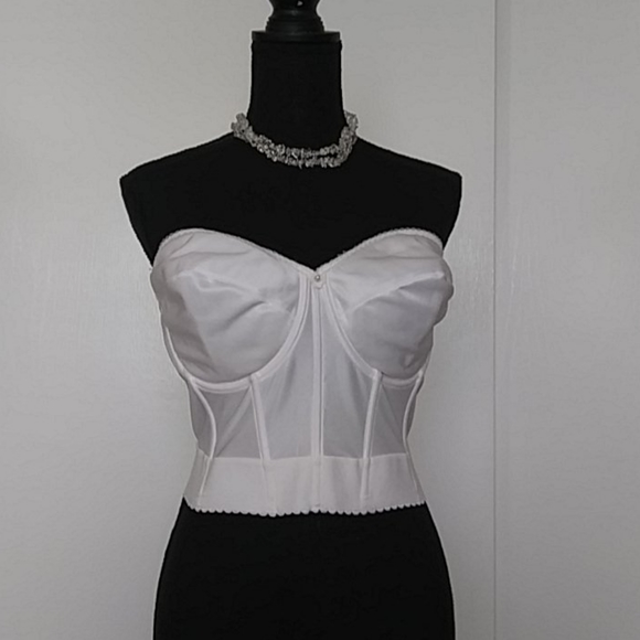 Dominnique Other - 🌼Dominique Strapless White Longline Bra Size 40 D